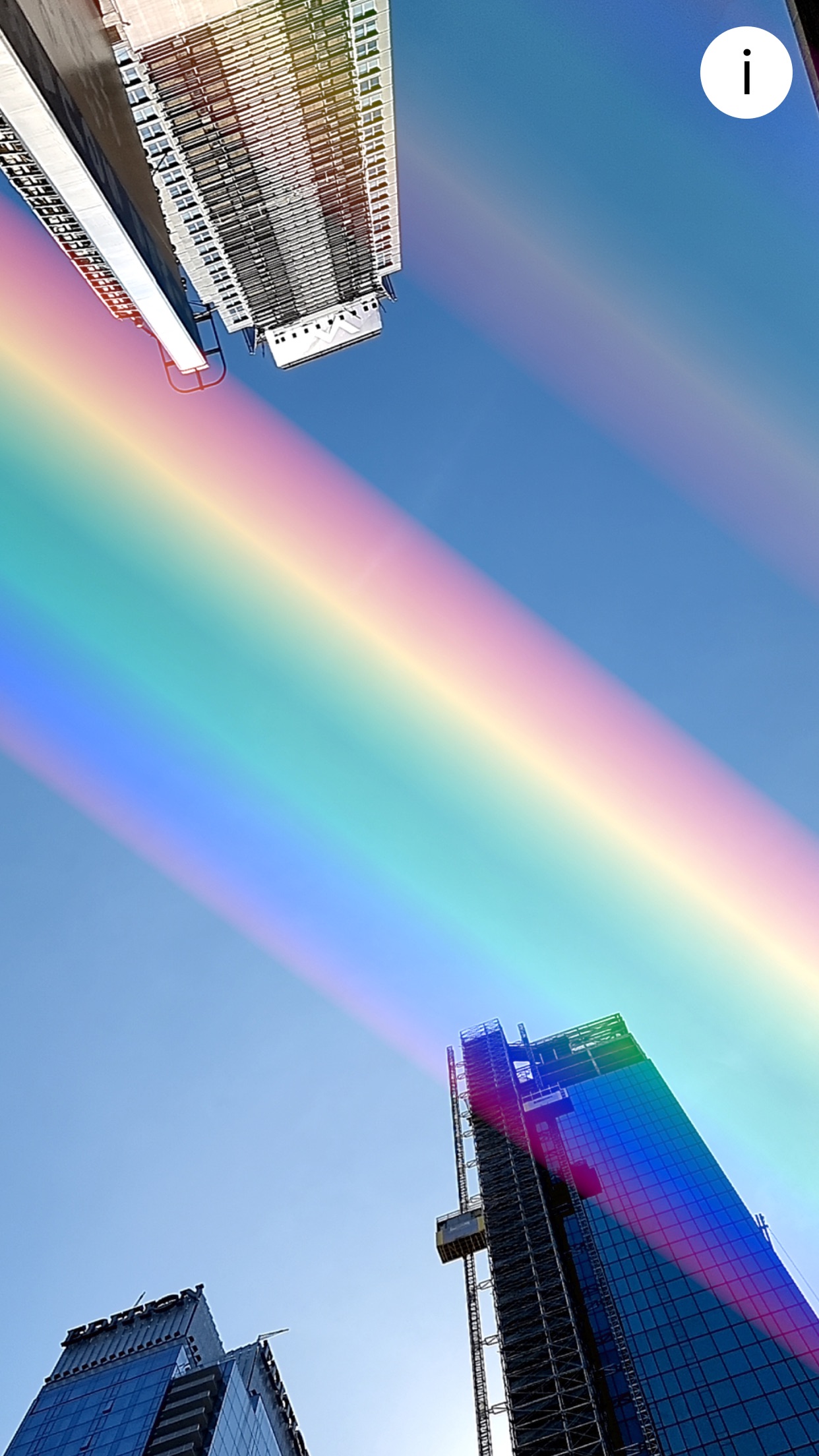 Screenshot of the Polar Rainbow app on iOS