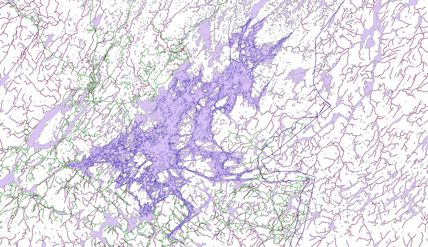 Terrain and Bathymetry map
